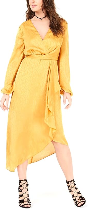 guess wrap dress