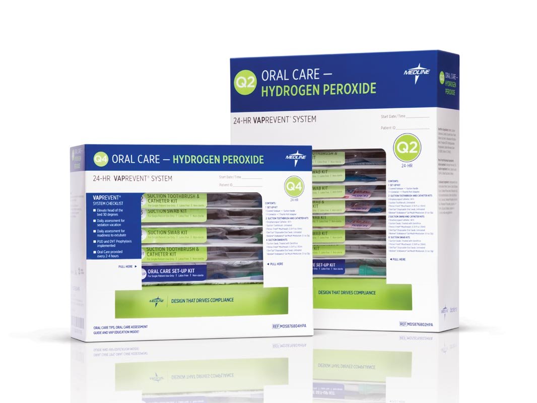 Medline MDS876802HPA VAPREVENT ORAL CARE SYSTEM Q4HR