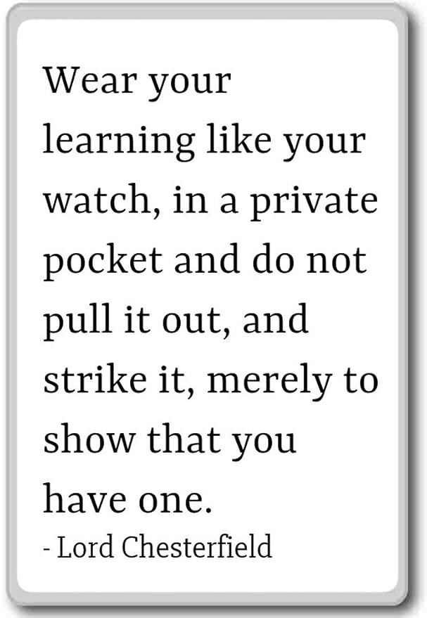 Lleve su aprendizaje como su reloj, in a - Imán para nevera con ...