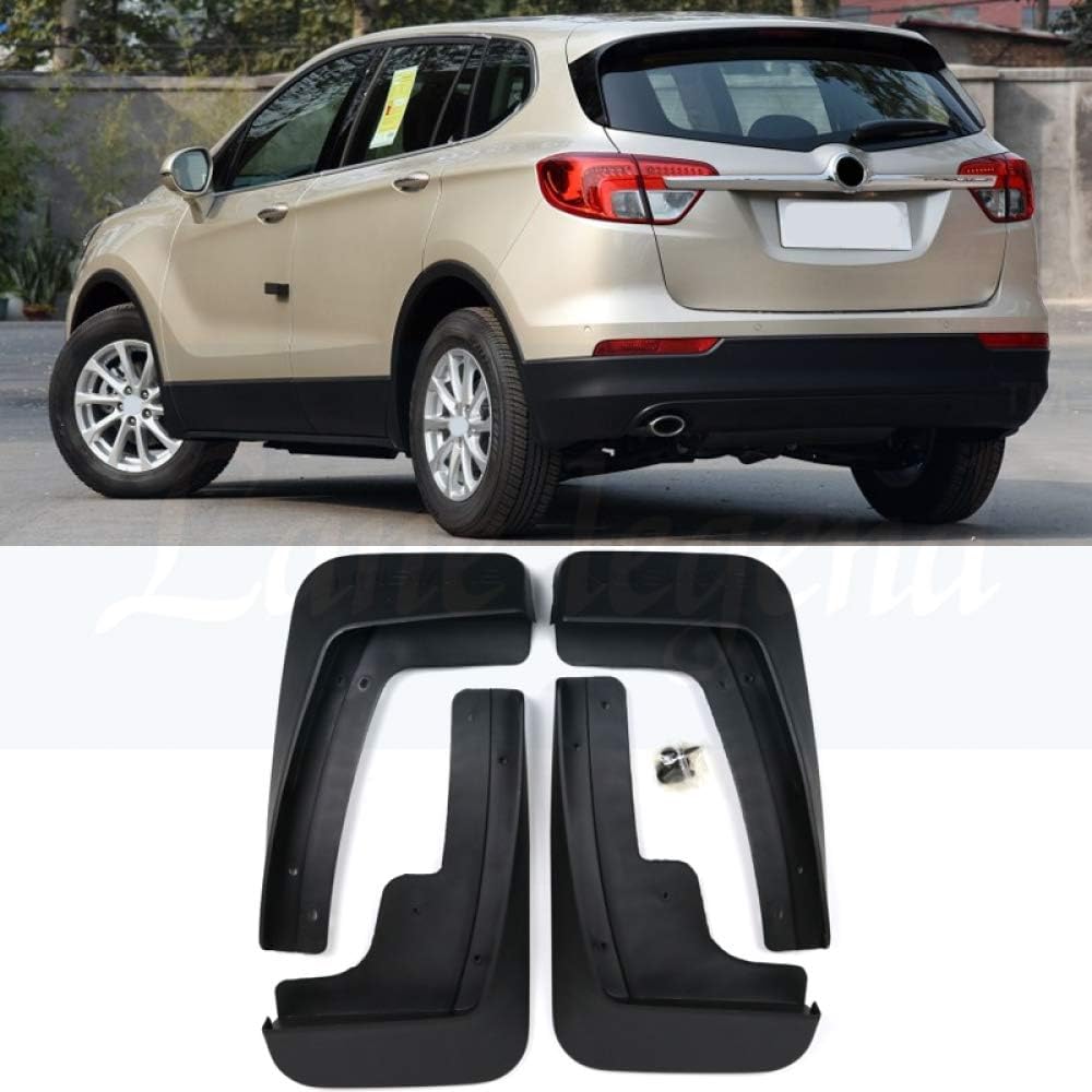 MVMTVT Car Mudguards for Buick Envision 20162018, 4Pcs/Set