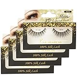 [4 PACKS] Miss Lashes 3D Volume Tapered False