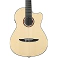 Yamaha NCX5 NT Cutaway Acoustic-Electric Nylon-String Classical Guitar With Reinforced Carrying Bag , Natural