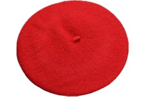 JOYHY Kids Girls Boys Solid Color Classic French Style Beret Beanie Hat