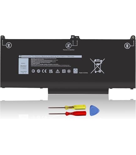 新品 型番 MXV9V 大容量バッテリー MXV9V Battery for Dell Latitude 5300 5310 7300 7400 7.6V