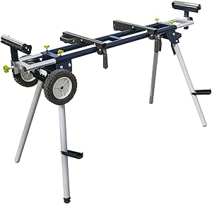 POWERTEC - MT4000 Deluxe Portable Miter Saw Stand with Wheels
