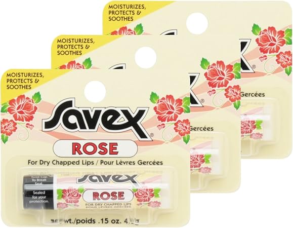 Amazon Co Jp サベックス ローズ スティック リップクリーム 3個セット 4 2g 並行輸入品 ビューティー