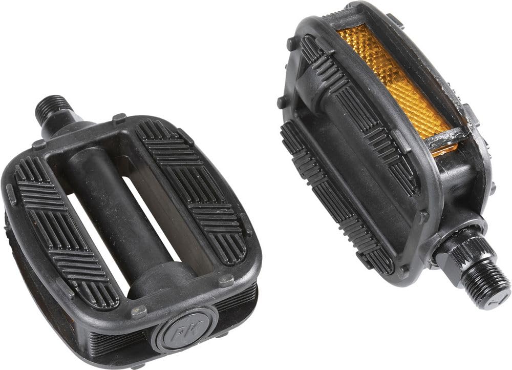 Luxury Rubber Bike Pedals with Reflectors