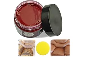 liucocotos Leather Recoloring Balm, Leather Color Restorer, Conditioner, Crack Repair, Repair Kit for Furniture, Couches (#13