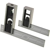 iGaging 4" &amp; 6" Double Square Set 4R Steel Blade High Precision Woodworking