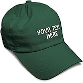 Soft Baseball Cap Custom Hat Personalized Text Cotton Dad Hats for Men & Women