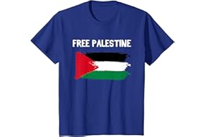 Eledvb Free Palestine ｜ Vintage Distressed Palestinian Flag T-Shirt