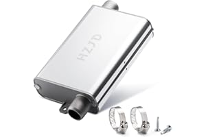 HZJD Exhaust Pipe Silencer Muffler, 24mm, for Diesel Parking heaters