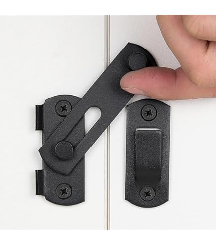 Pestillos De Puerta De Acero Inoxidable Con Soporte De Seguridad Para Puerta Pestillo Abatible Cerradura De Jaula
