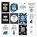 JumpOff Jo - Baby Bundle: Baby Swaddle Blanket & 24 Milestone Cards - Photoshoot Props, Soft Breathable Blanket, 47