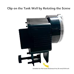KEKETOPET Automatic Fish Feeder for Aquarium, Small