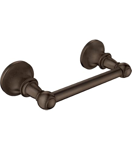 Moen Brantford YB2286ORB Porta Asciugamani Ad Anello – Finitura Bronzo Lucidato Ad Olio, Portata 10 Kg, Per Bagno E Cucina