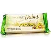 Dubai Chocolate Bar Pistachio Knafeh &ndash; Premium White Chocolate with Roasted Pistachios &amp; Crispy Knafeh, Pistachio Cream Infused, 3.17 oz (90g)