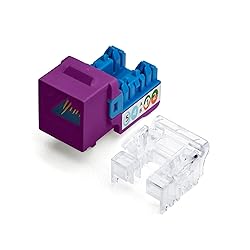 trueCABLE Cat6 Keystone Jack, Unshielded (UTP), 90