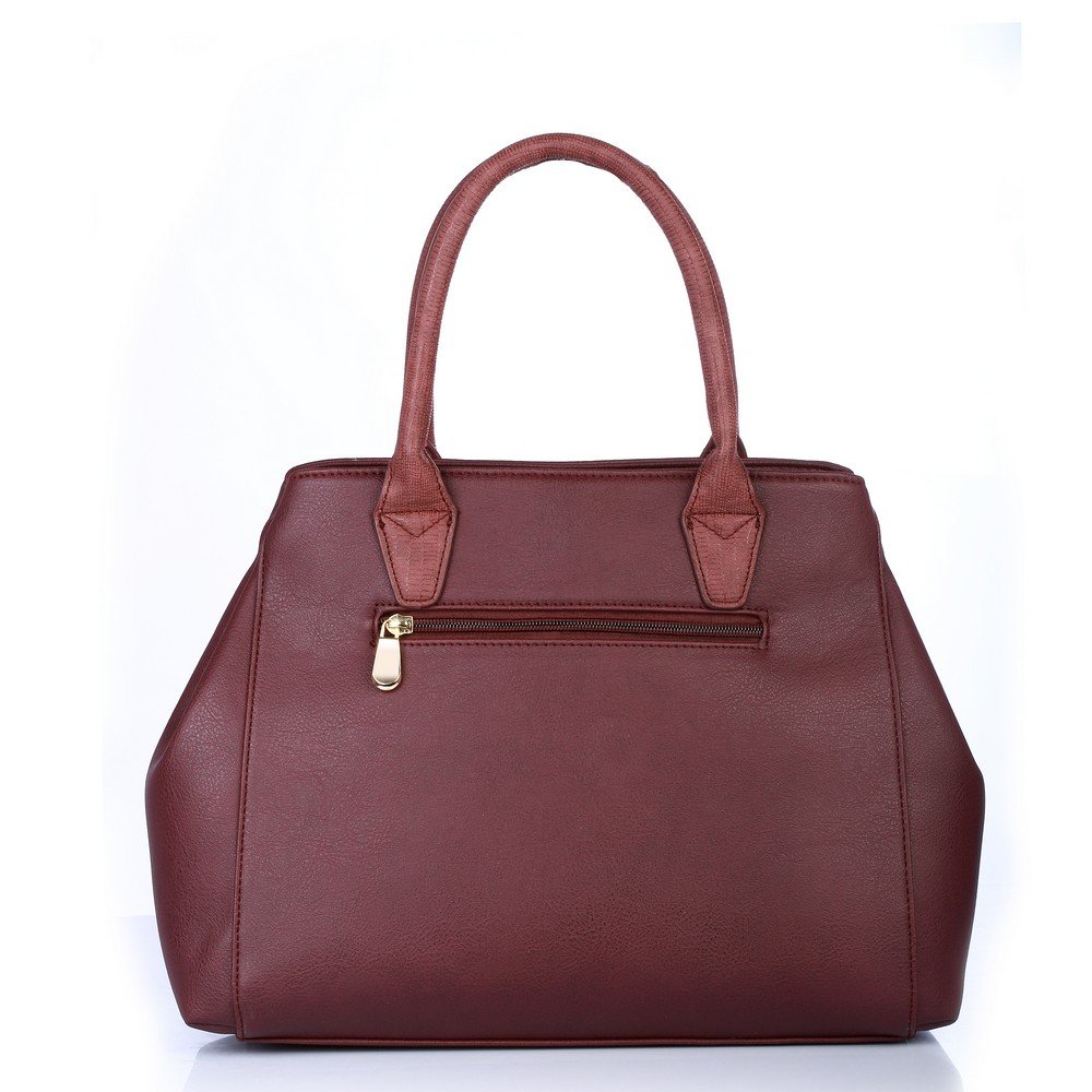 caprese bernie women's satchel (burgundy) ()