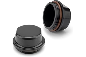 XIMOON 2 Pack 81143 for Dexter Vortex Replacement Caps, K71-G01-73 (81143) 21-261, w/O-Ring Trailer Hub Grease Cap 48355v - Fit Boat, Trailer & Other Hub Kits