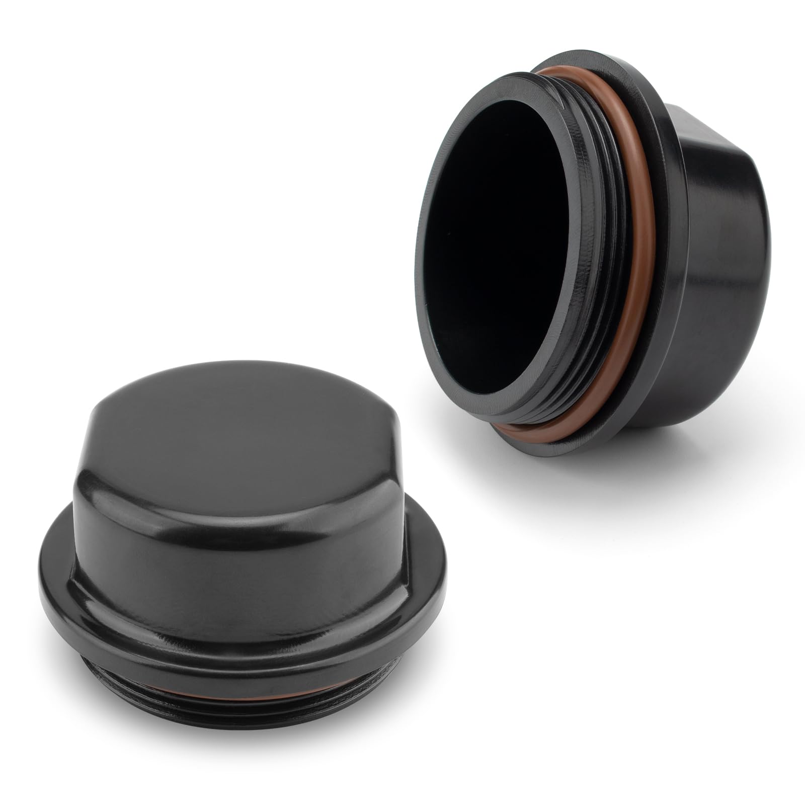 Photo 1 of 2 Pack 81143 for Dexter Vortex Replacement Caps, K71-G01-73 (81143) 21-261, w/O-Ring Trailer Hub Grease Cap 48355v - Fit Boat, Trailer & Other Hub Kits