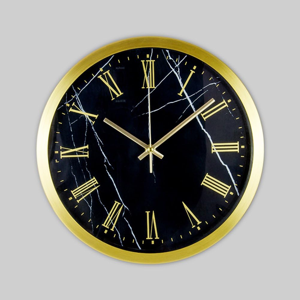 SE7VEN Living rooms Wall clock Silent Modern Metal wall