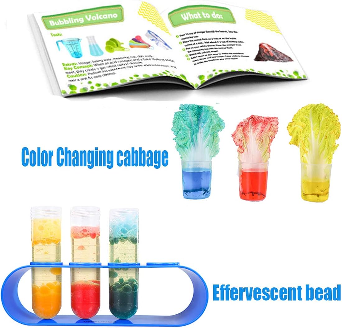 Kids Science Experiment Kit with Lab Coat Scientist Costume Dress Up and Role Play Toys Gift for Boys Girls Kids Age 5-11 Christmas Birthday Party: Clothing