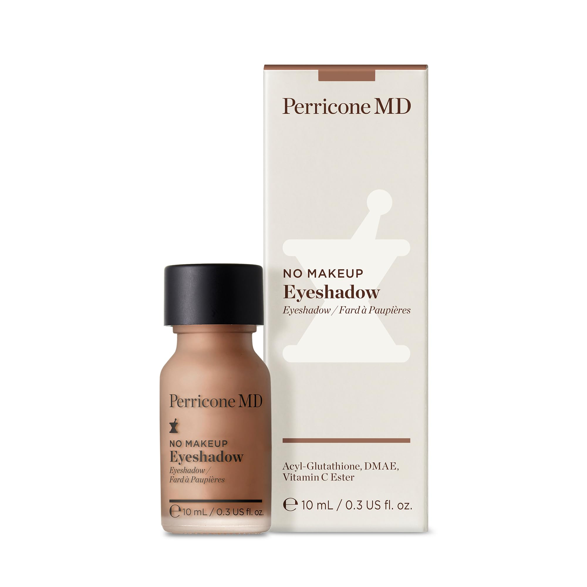 Perricone MD No Makeup Eyeshadow - Shade 3- Eye Shadow Serum with Acyl-Glutathione – Brightens & Awakens Eyes with Soft Satin Pearl Finish – Crease-Proof, Long-Wearing & Anti-Aging