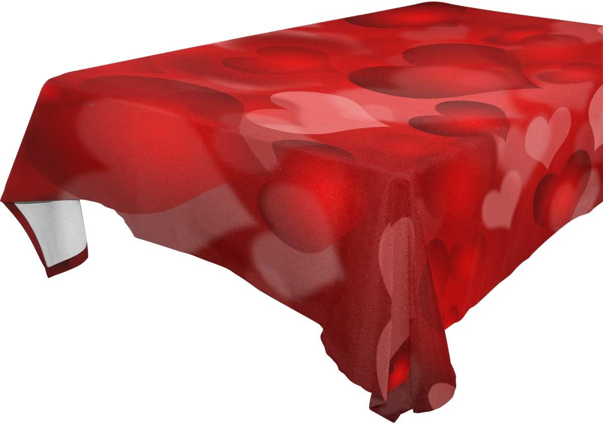 Best round table cloth 120 heart