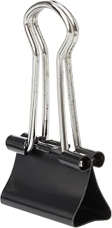 Q-Connect Foldback Clip 19 mm Black Pack of 10 KF01282 view 2