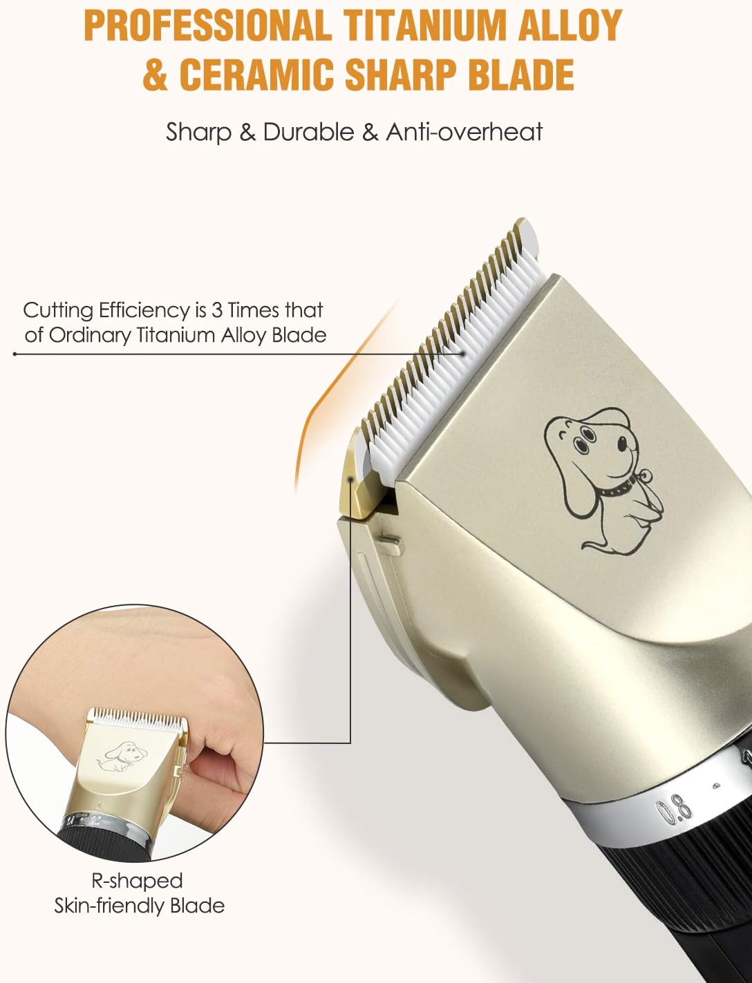 omorc dog clippers uk