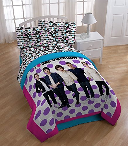 Global entertainment one direction dots sheet set, twin
