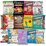 Premium NON GMO & Gluten Free Gourmet Healthy Snacks Gift Box Care Package Variety Pack (15 Count) by Variety Fun