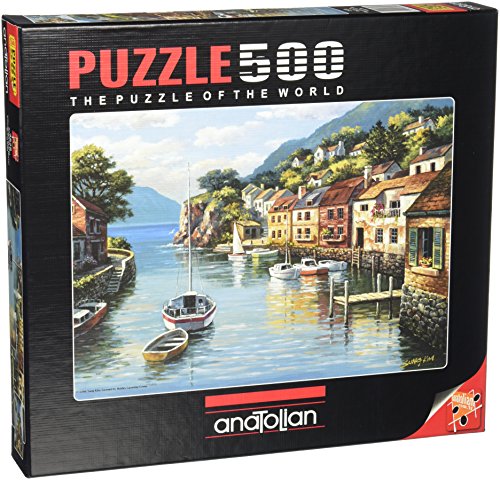 500 Piece - Anatolian Puzzle -  Village on The Water Puzzle