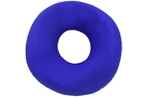 ALOVEXIONG Hemorrhoid Pillow with A Pump, Inflatable Butt Pillow for Tailbone Pain Relief, Coccyx Seat Cushions for Pressure Relief Bed Sores, Prostatitis, Wheelchairs, Postpartum Pregnancy (Blue)