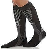 Compression Socks - Premium Design for Men and Women Everyday Use Running Pregnancy Flight & Travel Nursing Best Athletic Fit - Boost Stamina Circulation & Recovery