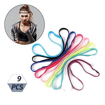 You&Lemon 9 Piezas de Diademas Deportivas Elásticas ...