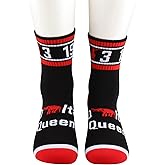 LEVLO Sisters Sigma Theta Sorority Black Red Socks Queen Sorority Sister Socks Women Gift