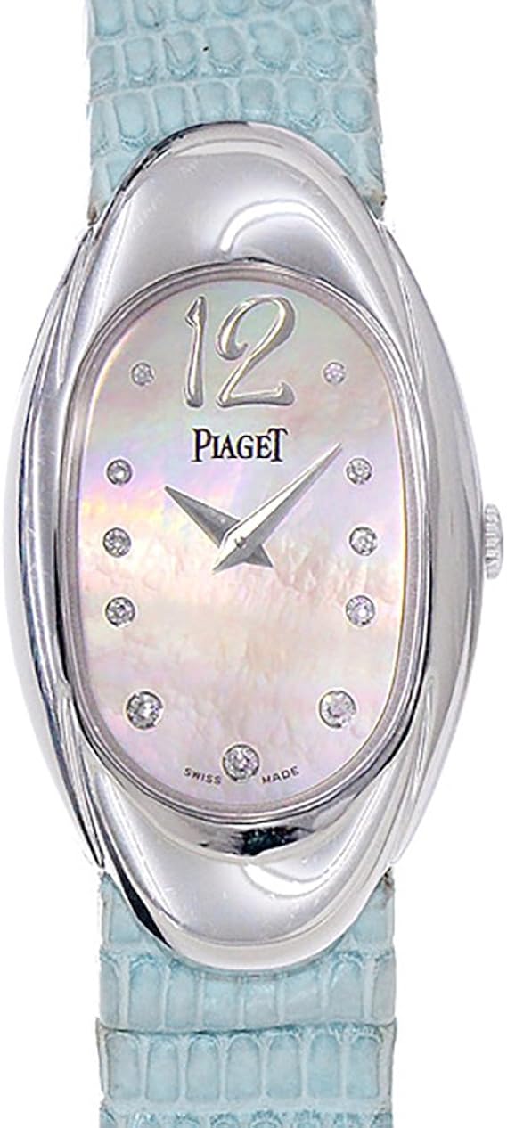 Amazon ピアジェ Piaget ライムライト オーバル P レディース 腕時計 11p ダイヤモンド ホワイト シェル 文字盤 ホワイトゴ 中古 並行輸入品 レディース腕時計 腕時計 通販