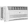 Frigidaire 6,000 BTU Window Air Conditioner and Dehumidifier, 115V, Window AC Unit for Small Rooms up to 250 Sq. Ft., Apartment, and Dorm Room with Remote Control in White