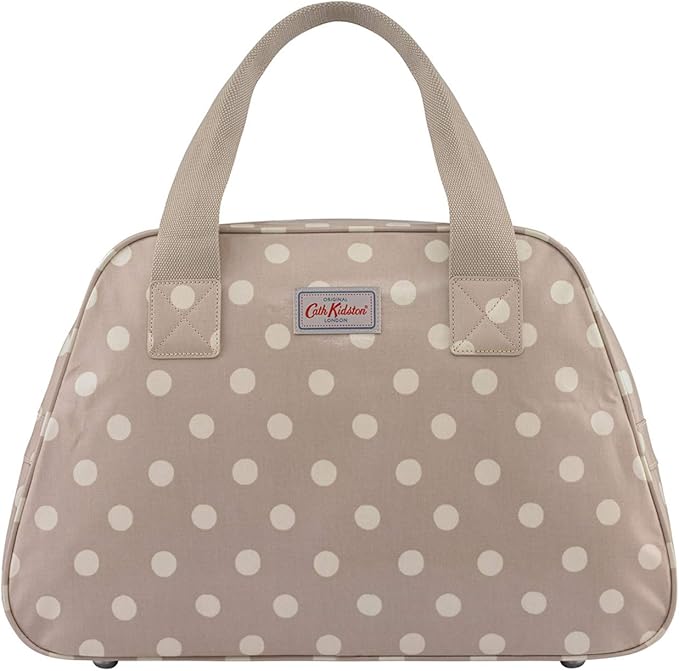 Cath Kidston Overnight Travel Bag Button Spot Design in Fawn Amazon.co