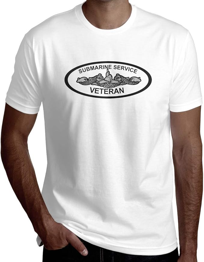 US Navy Submarine Insignia Man's Handsome ShortSleeved TShirt Fashion