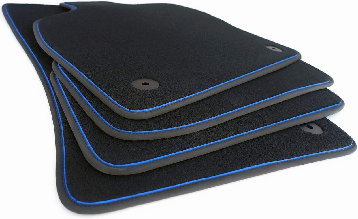 Kh Teile Tappetino Auto In Velluto Lato Guida Anteriore Sinistro - Nero, Per BMW Serie 1 E81 E82 E87 E88 - 2