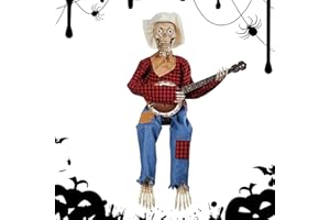 Funny Animated Dueling Banjo Skeletons | Banjo Skeletons, Halloween Animated Banjo Skeletons, Spooky Banjo Skeleton for Festi