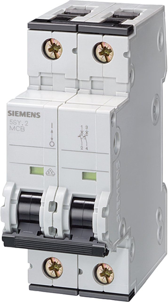 Siemens 5SY6 - Automatic Switch 70 6 KA curva-c 2 Poles 3 A
