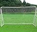 Yaheetech 7 x 5 ft Portable Soccer Goal Steel Post with White Nets School Sports Competition Soccer Goal