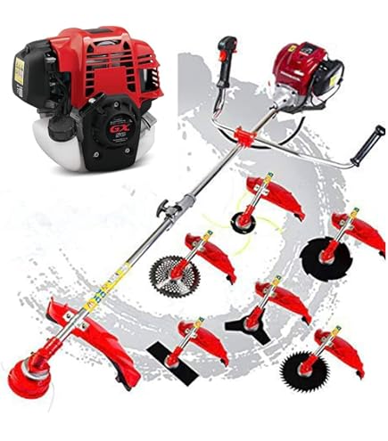 Amazon.com : GX35 4 Stroke 5 in 1 Brush Cutter Gas weedeater Hedge