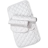 Weaver Leather Quilted Leg Wraps, White