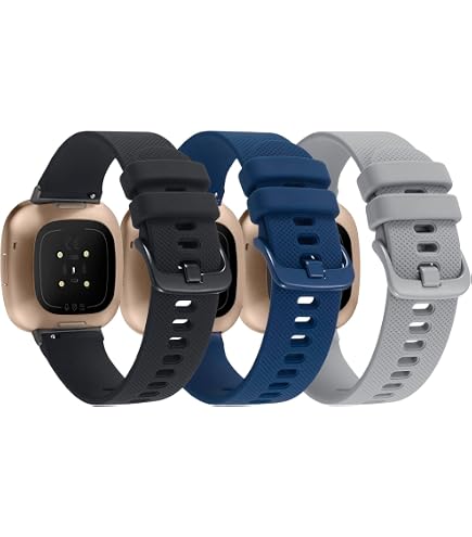 Cinturino In Silicone Morbido Compatibile Con Fitbit Versa 4 / Versa 3 / Sense | Fasce Sostitutive Con Rilascio Rapido