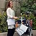 Gadikat Diaper Bag Organizer Pouches, 4 Mesh inserts and 1 Wet bag, Set of 5 Versatile Files